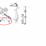 BMW G60 ÖN ÜST SALINCAK SAĞ 31108833032 numaralı bu parça